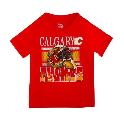 CALGARY FLAMES NHL TSHIRT RED ENFANT