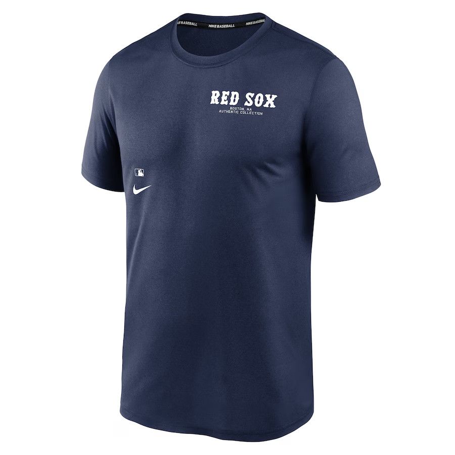 BOSTON REDSOX MLB  NIKE PERFORMANCE COLLECTION T-SHIRT NAVY