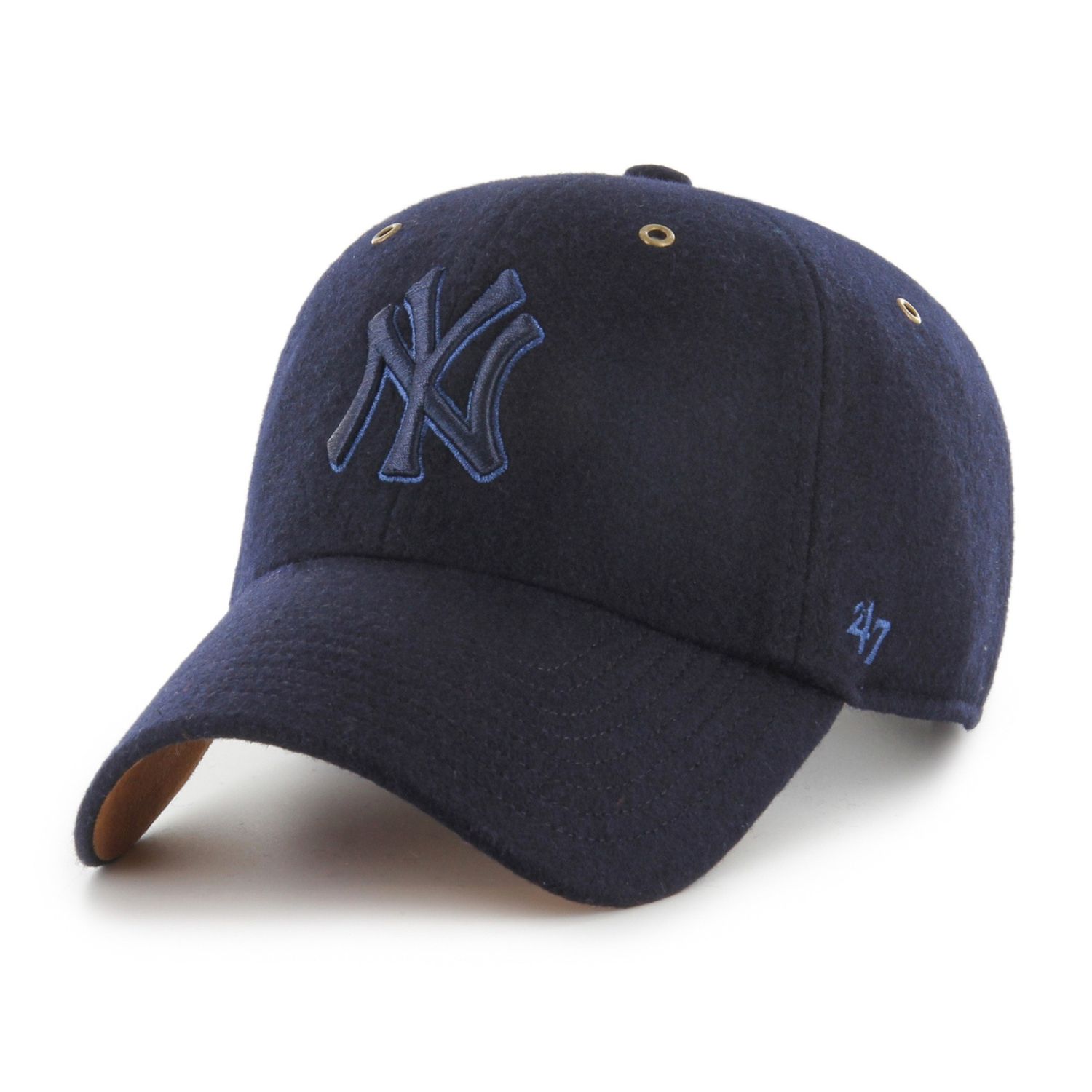 NEW YORK YANKEES MLB CAP PEACOAT NAVY BLUE CLEAN UP