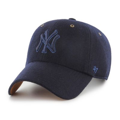 NEW YORK YANKEES MLB CAP PEACOAT NAVY BLUE CLEAN UP