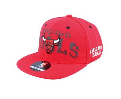 CHICAGO BULLS NBA CAP SNAPBACK COLLEGIATE YOUTH RED