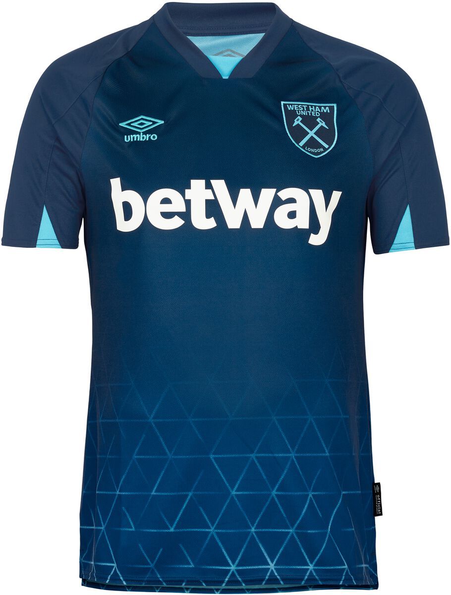LONDON WEST HAM UNITED SOCCER JERSEY REPLICA THIRD 23-24 BLUE