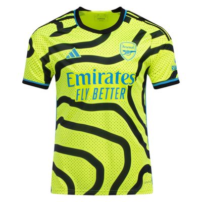 ARSENAL SOCCER JERSEY REPLICA AWAY 23/24 YELLOW