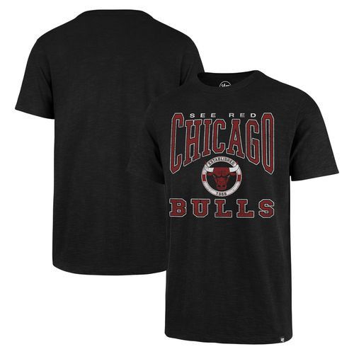 CHICAGO BULLS NBA  FRANKLIN T-SHIRT BLACK