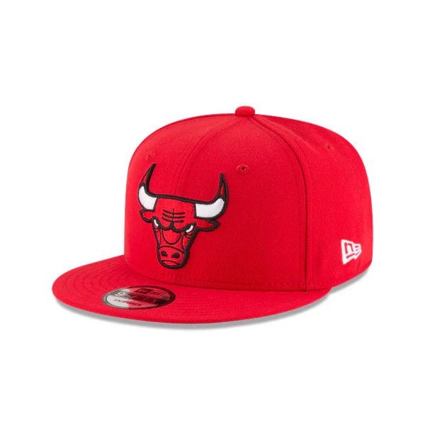 CHICAGO BULLS  NBA CAP 9FIFTY SNAPBACK RED