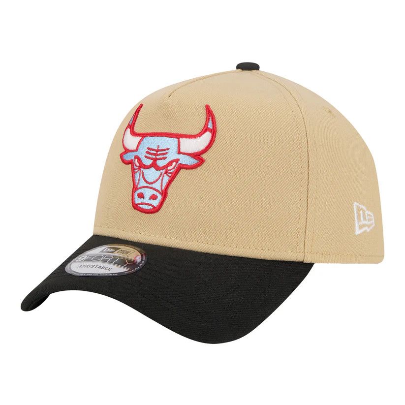 CHICAGO BULLS NBA CAP 9FORTY A FRAME CITY CONNECT SIDE PATCH