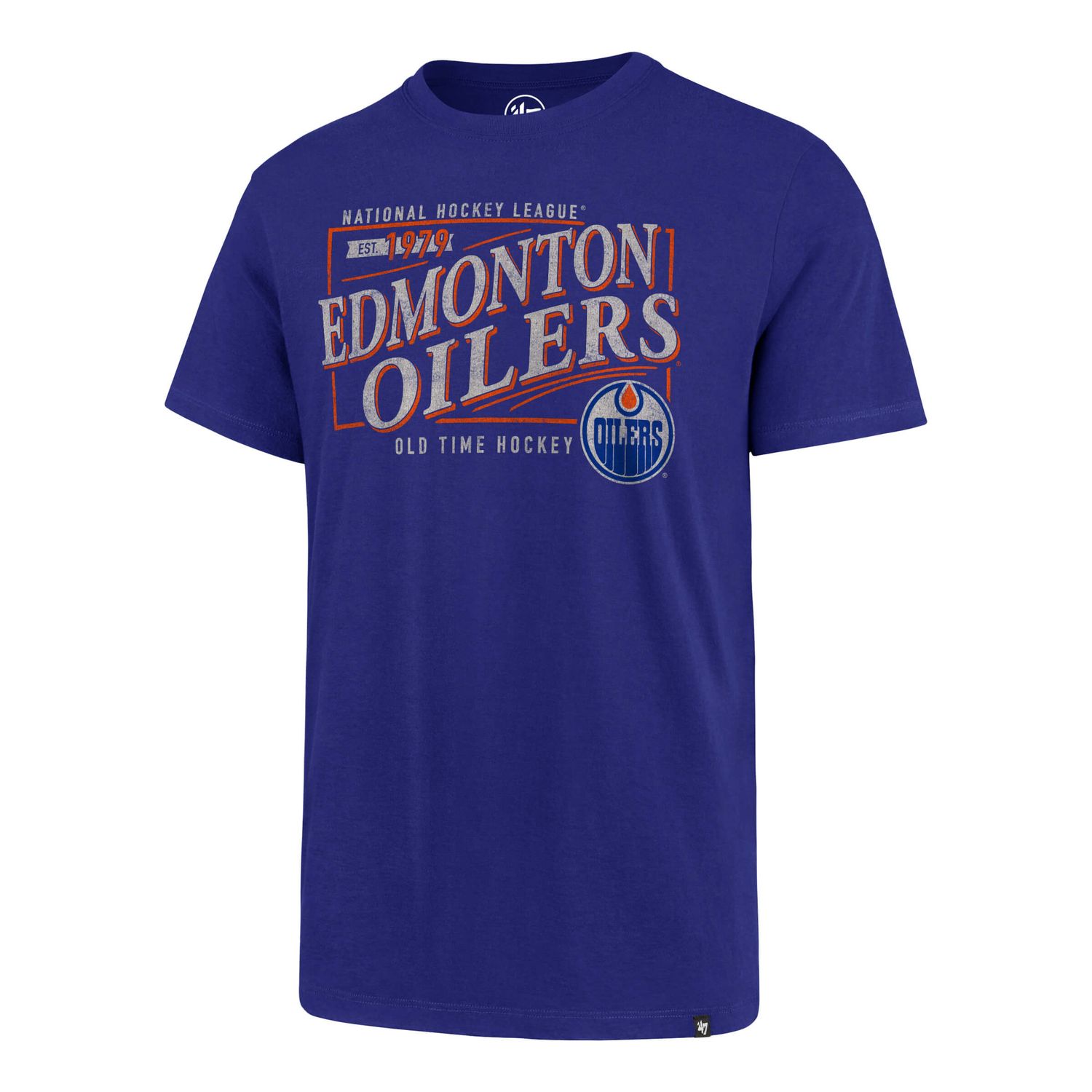 EDMONTON OILERS NHL TSHIRT 47&#39; BARN BURNER ROYAL