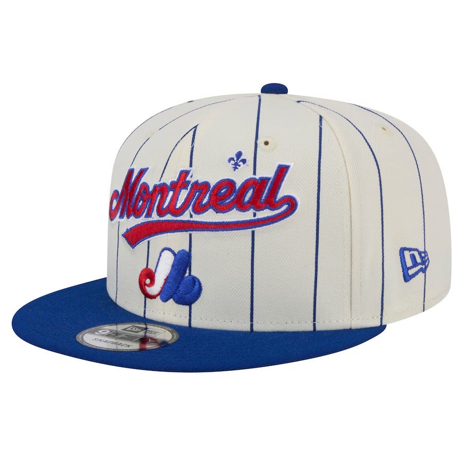 MONTREAL EXPOS MLB CAP 9FIFTY JERSEY PINSTRIPE