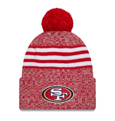 SAN FRANCISCO 49ERS NFL CUFF KNIT HAT WITH POM