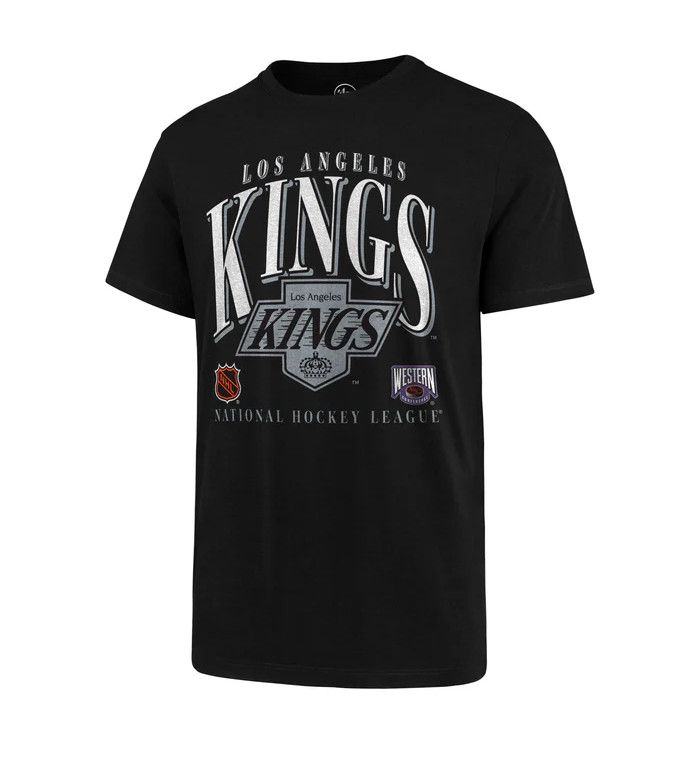 LOS ANGELES KINGS NHL TSHIRT  47&#39; CREASE BLACK