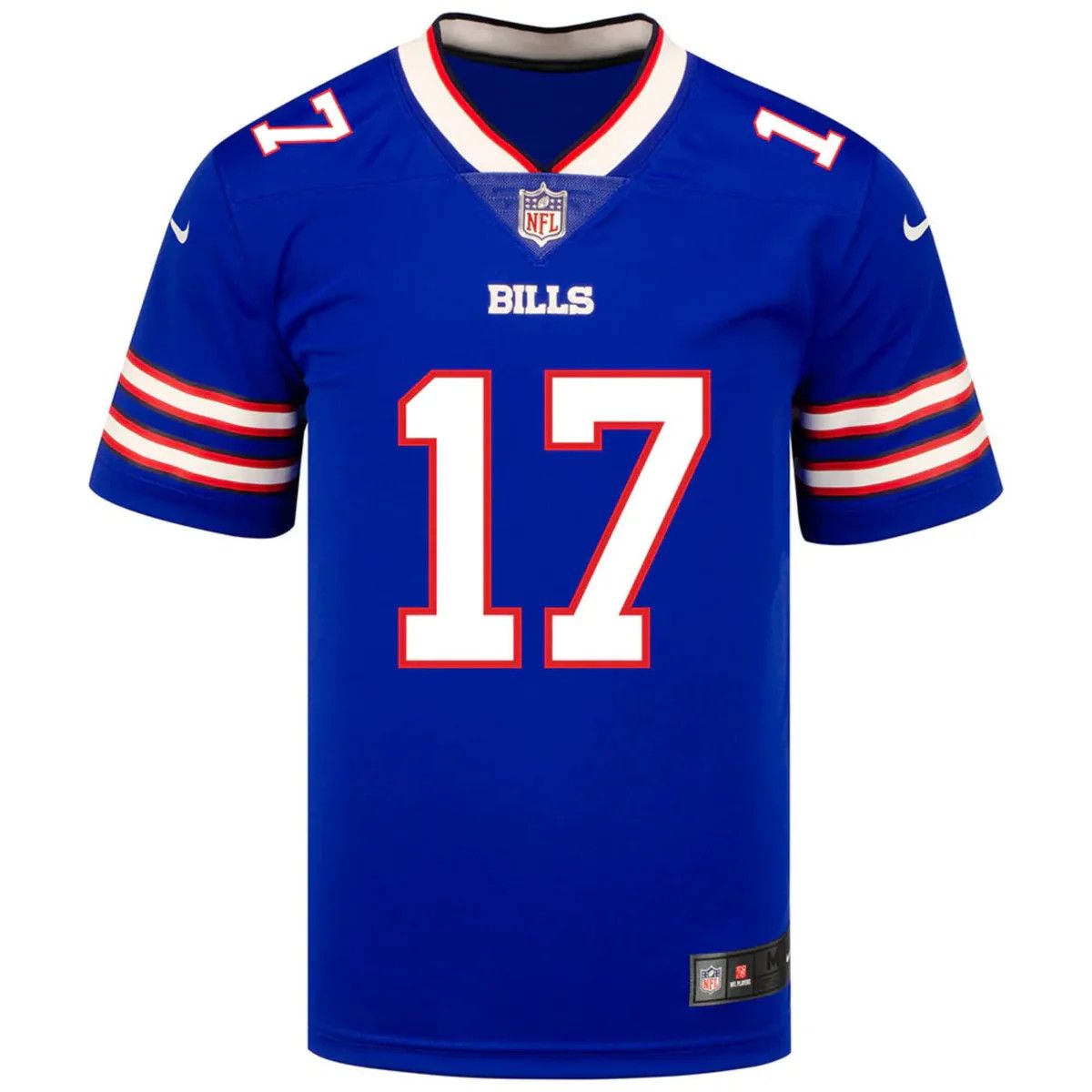 BUFFALO BILLS NFL JERSEY JOSH ALLEN #17 NIKE BLEU ROYAL