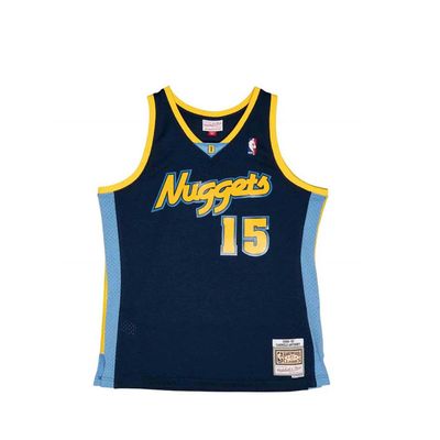 DENVER NUGGETS NBA JERSEY SWINGMAN CARMELO ANTHONY 15 MARINE