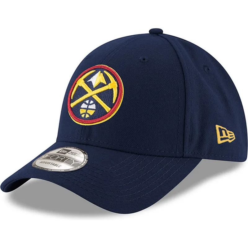 DENVER NUGGETS NBA CAP 9 FORTY BLEU MARIN OS