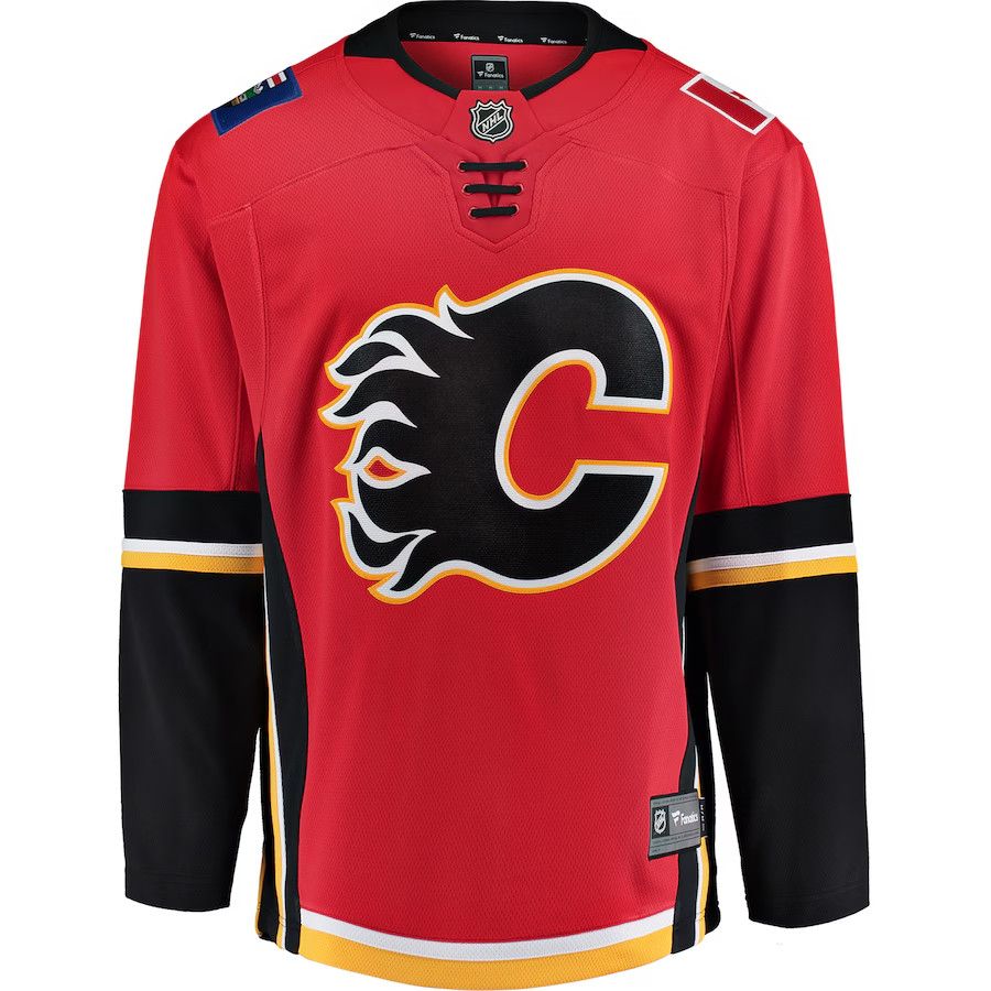 CALGARY FLAMES NHL JERSEY ALTERNATE BREAKAWAY RED