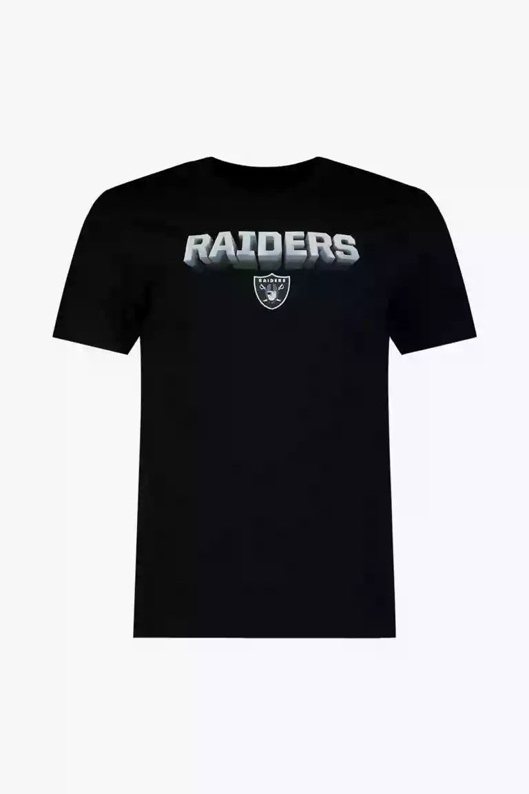 LAS VEGAS RAIDERS NFL T-SHIRT BLACK FANATICS