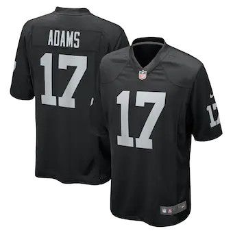 LAS VEGAS RAIDERS NFL JERSEY ADAMS 17 BLACK