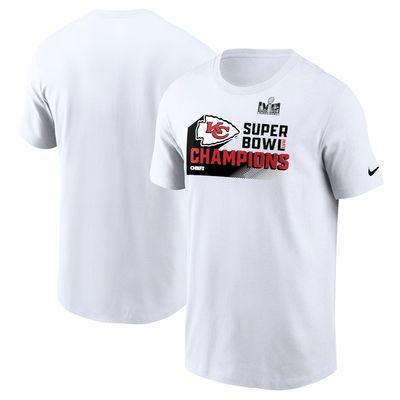 KANSAS CITY CHIEFS NFL T-SHIRT WHITE NIKE SUPER BOWL