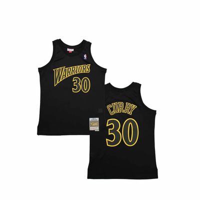GOLDEN STATE WARRIORS  NBA JERSEY BLACK EDITION STEPHEN CURRY #30