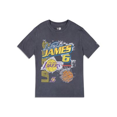 LOS ANGELES LAKERS NBA TSHIRT RALLY DRIVE LEBRON JAMES