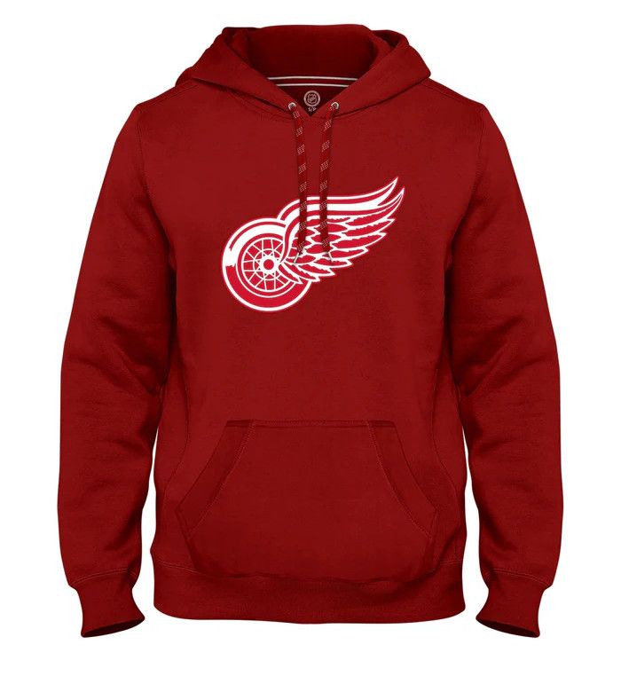 DETROIT RED WINGS HOODIE EXPRESS ROUGE