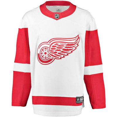 DETROIT RED WINGS NHL JERSEY BREAKAWAY WHITE 