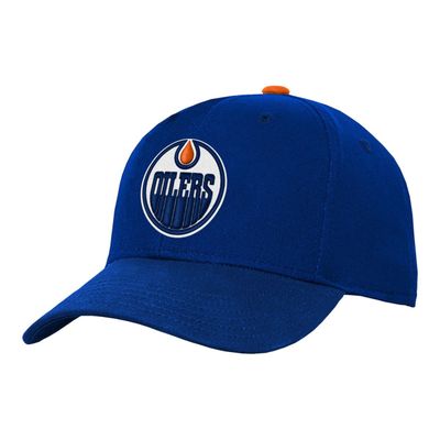 EDMONTON OILERS NHL CAP CURVED SNAPBACK ROYAL  JUNIOR