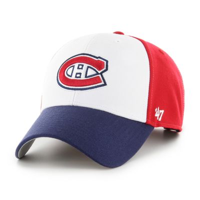 MONTREAL CANADIENS NHL CAP 47&#39; MVP TRICOLOR 