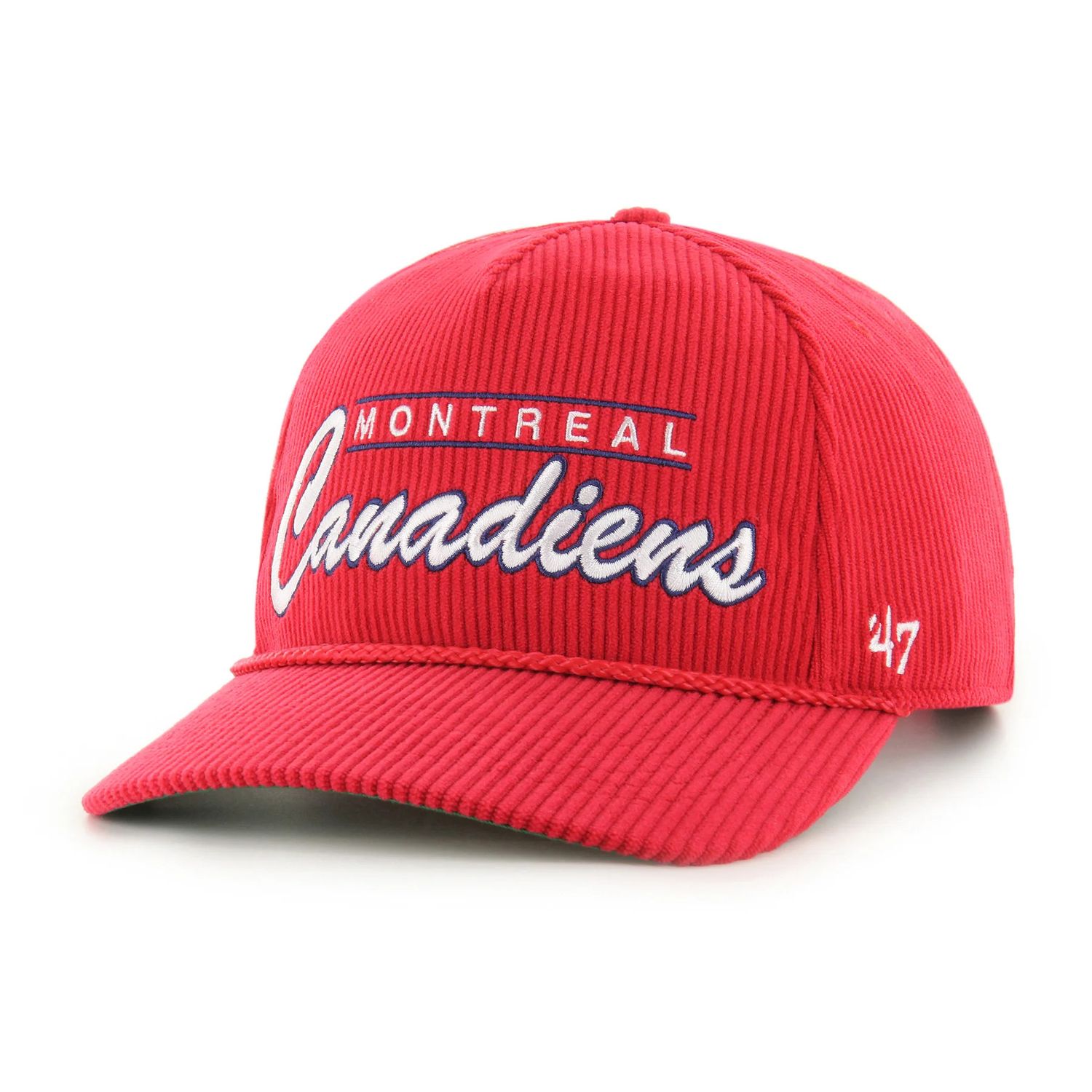 MONTREAL CANADIENS NHL CAP 47&#39; HITCH DOUBLE HEADER RED, Size: OS