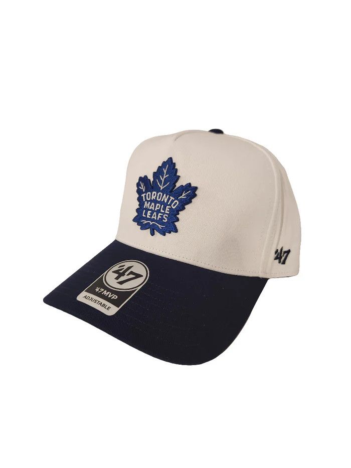 TORONTO MAPLE LEAFS NHL CAP MVP WHITE-NAVY BLUE