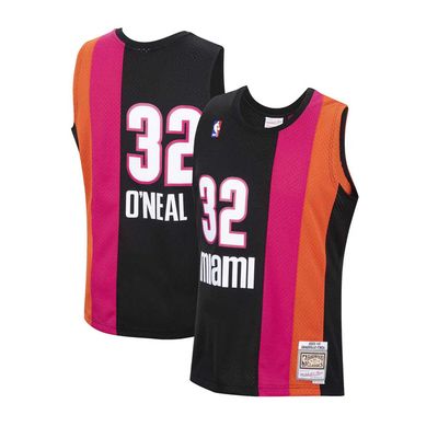 MIAMI HEAT NBA JERSEY SWINGMAN O&#39;NEAL #32 BLACK