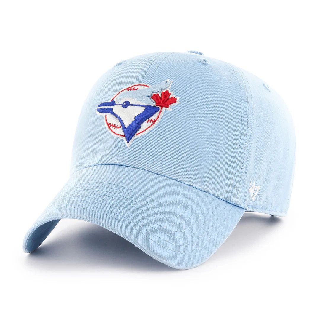 ORONTO BLUE JAYS MLB CAP CLEAN UP VINTAGE SKY BLUE, Size: OS