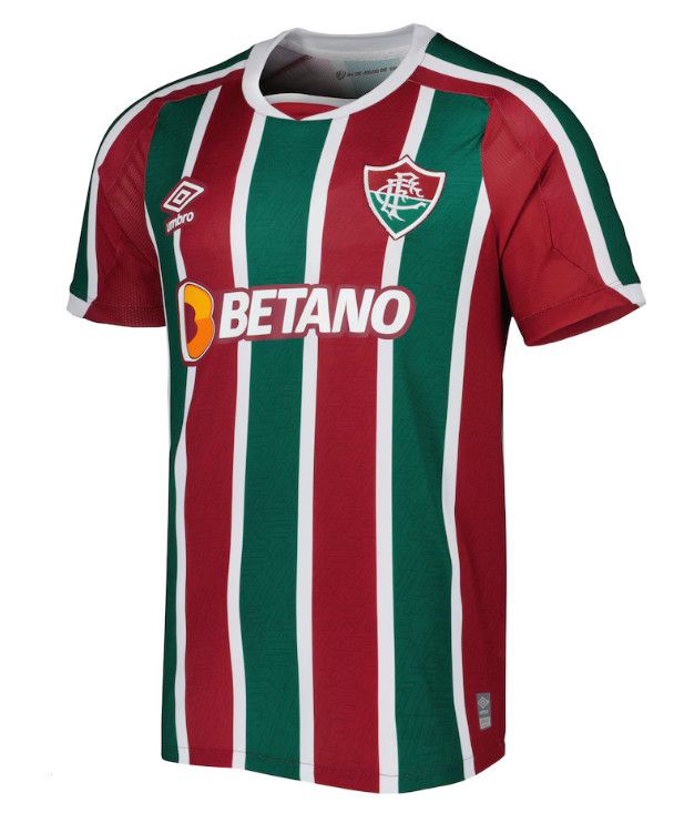 FLUMINENSE SOCCER JERSEY REPLICA HOME 22-23 RED-GREEN