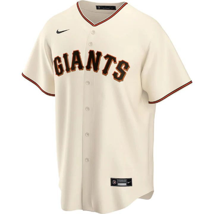SAN FRANCISCO GIANTS MLB JERSEY CREAM-ORANGE