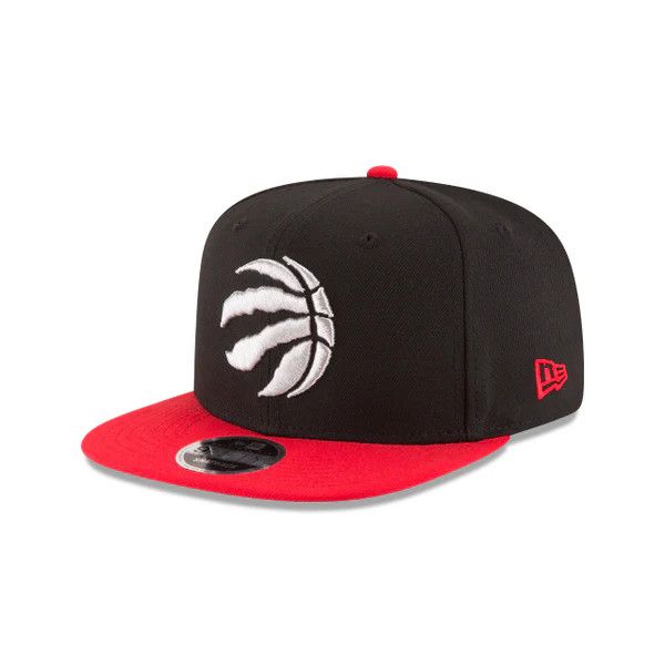 TORONTO RAPTORS NBA CAP 9FIFTY SNAPBACK 2 TONE BLACK/ RED