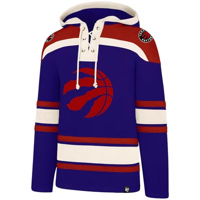 TORONTO RAPTORS NBA LACER HOODIE PURPLE