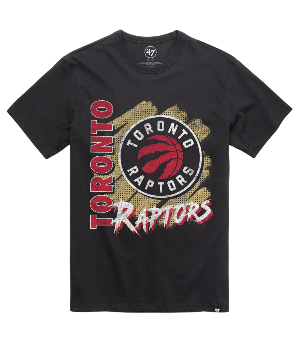 TORONTO RAPTORS NBA T-SHIRT FRONT ROW FRANKLIN BLACK