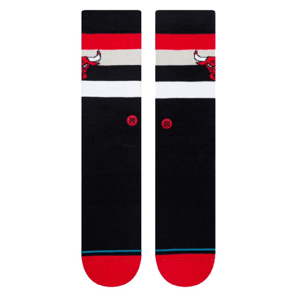 CHICAGO BULLS NBA SOCKS STANCE BLACK