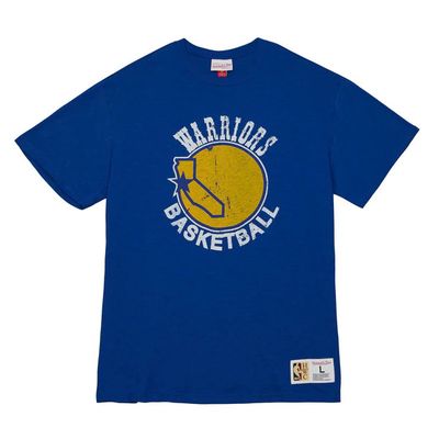 GOLDEN STATE WARRIORS NBA T-SHIRT LEGENDARY SLUB ROYAL