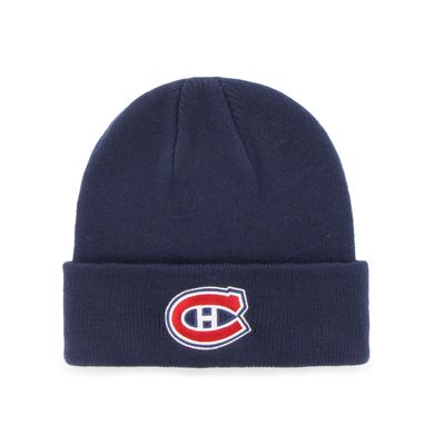 MONTREAL CANADIENS NHL CUFF KNIT HAT NAVY BLUE