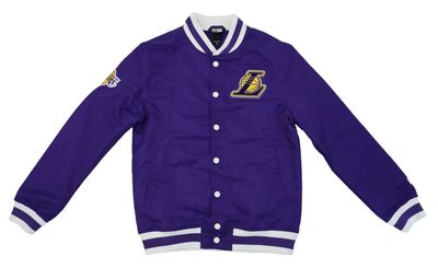 LOS ANGELES LAKERS NBA JACKET LOGO SELECT  PURPLE 