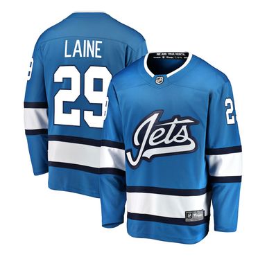 WINNIPEG JETS NHL JERSEY ALTERNATE BREAKWAY PLAYER JERSEY BLUE #29