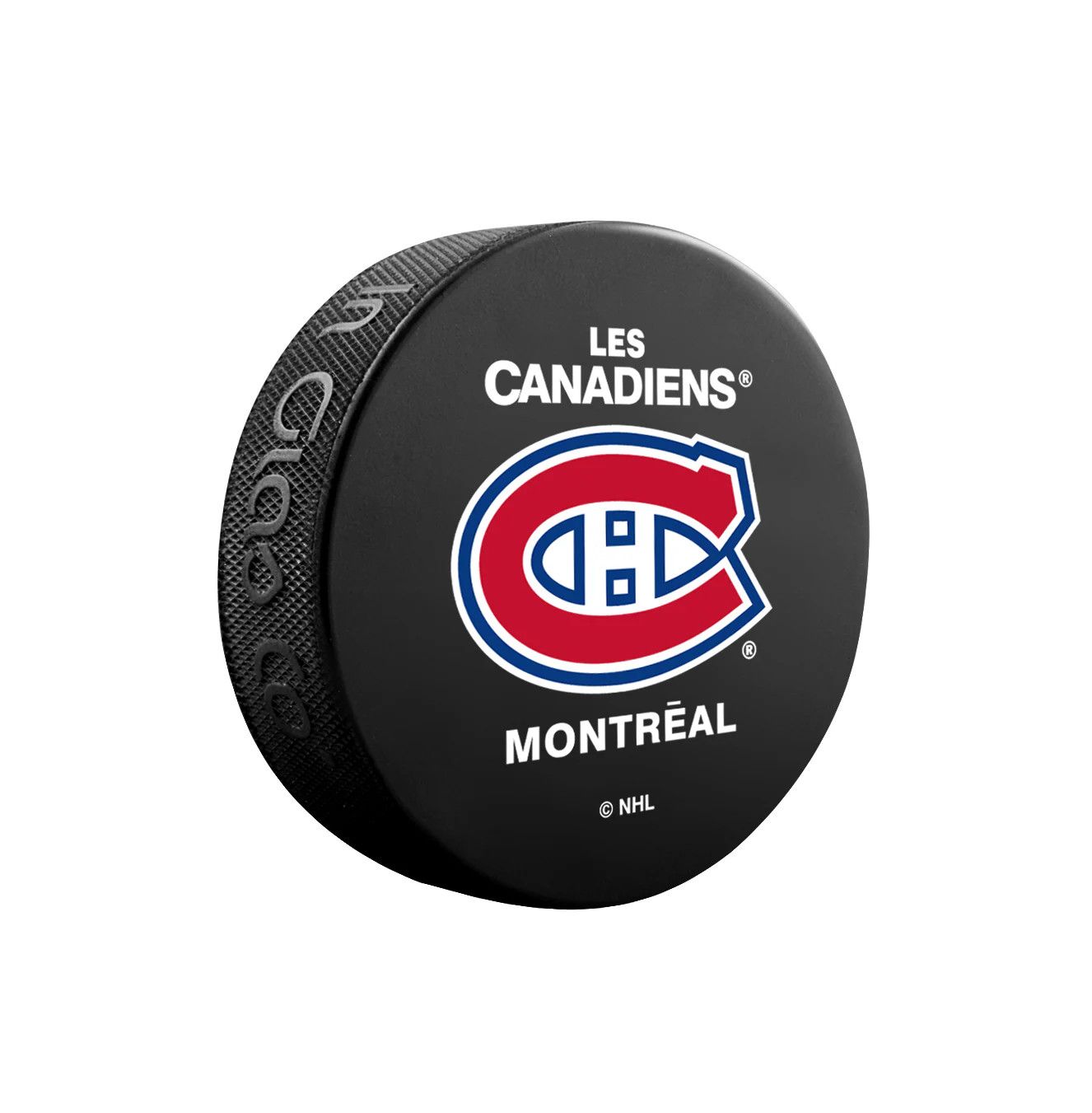 MONTREAL CANADIENS NHL PUCK BLACK
