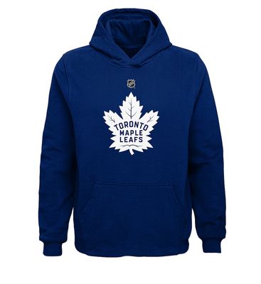 TORONTO MAPLE LEAFS NHL HOODIE PRIMARY TEAM LOGO NAVY BLUE YOUTH