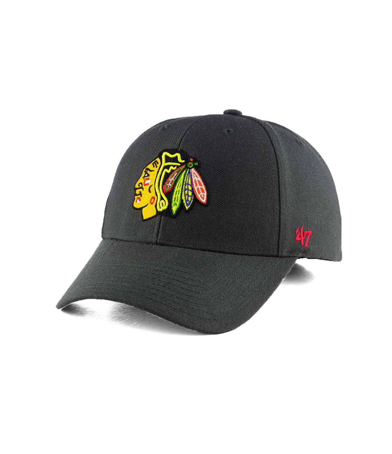 CHICAGO BLACKHAWKS NHL CAP 47&#39; MVP BLACK