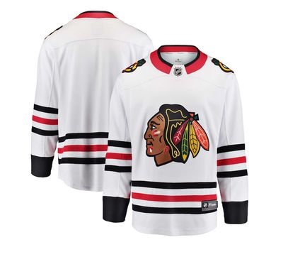 CHICAGO BLACKHAWKS NHL JERSEY BREAKAWAY WHITE