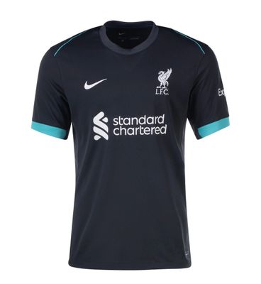 LIVERPOOL F.C SOCCER JERSEY 2024/25 AWAY DRI FIT NOIR