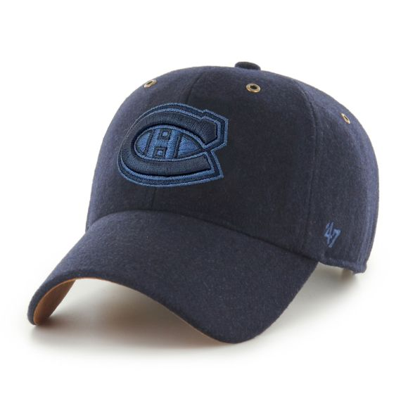 MONTREAL CANADIENS NHL CAP 47&#39; CLEAN UP PEACOAT NAVY BLUE
