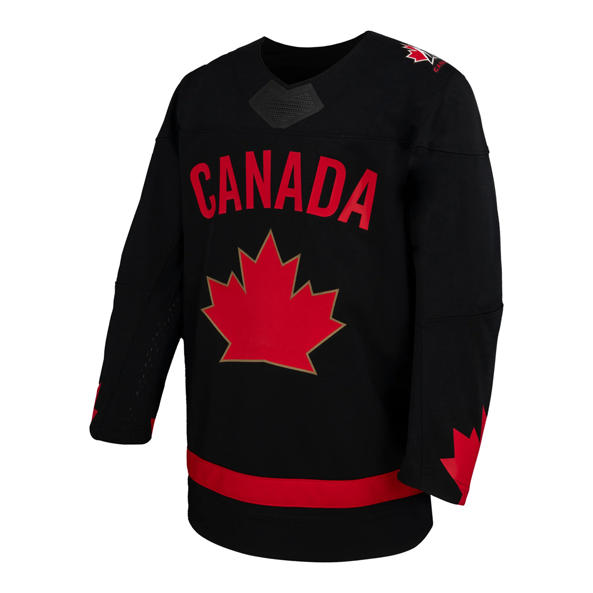 TEAM CANADA HOCKEY JERSEY BAUER REPLICA ALTERNATE BLACK