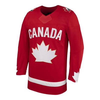 TEAM CANADA HOCKEY JERSEY BAUER  REPLICA HOME RED