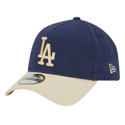 LOS ANGELES DODGERS MLB CAP 9FORTY MOLESKIN NAVY BLUE BEIGE 